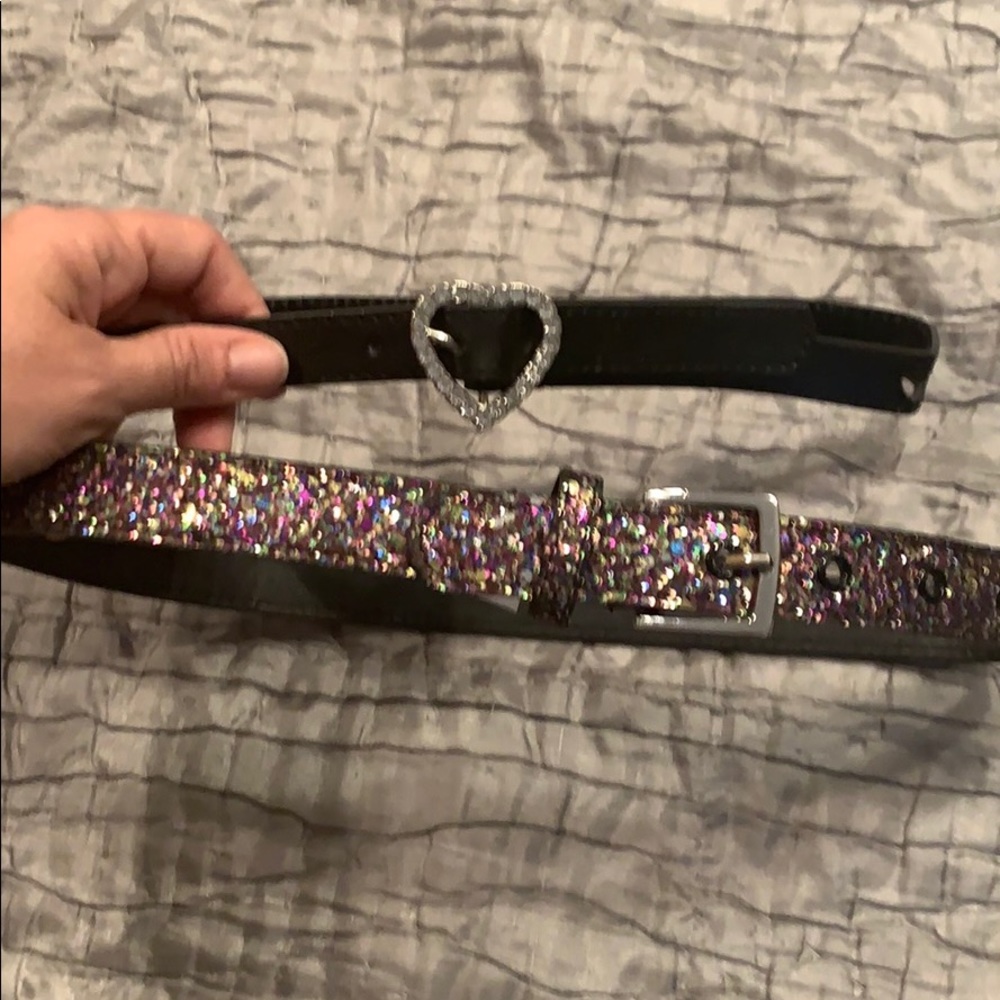 Set of 2 girls belts 27 1/2 inches long